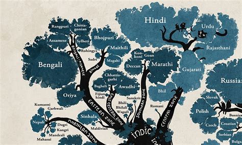 Feast Your Eyes on This Beautiful Linguistic Family Tree