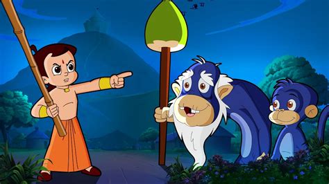 Chhota Bheem - Jaggu's Grandpa Battle | Cartoons for Kids in Hindi | Funny Kids Videos - YouTube