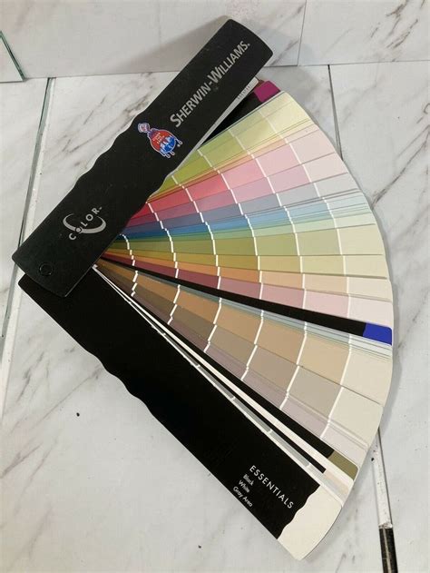 Sherwin Williams Color Fan Deck Paint Swatches Chips Samples 657-2846 D6