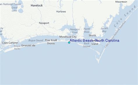 Atlantic Beach, North Carolina Tide Station Location Guide