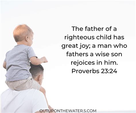 15 Inspiring Bible Verses for Father's Day - Out Upon the Waters