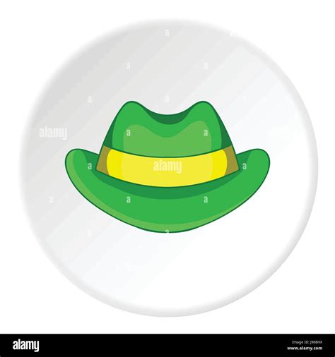 Green hat icon, cartoon style Stock Vector Image & Art - Alamy