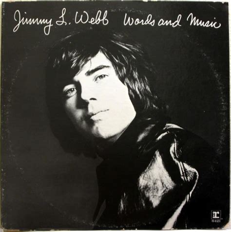 Jimmy L. Webb – Words And Music (1970, Indianapolis Pressing, Vinyl) - Discogs