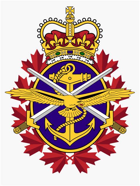 Canada National Defence Logo, HD Png Download - kindpng