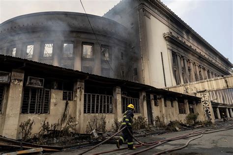 PhilPost open to using fire-hit Manila Post Office as 'cultural corridor' -DOT chief | GMA News ...