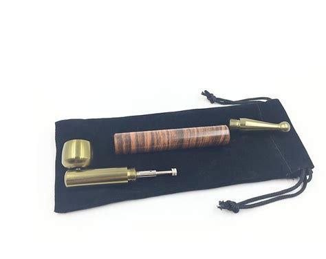 2021 Imitation Wood Pipe Tobacco Cigarette Holder Multi Style Metal ...