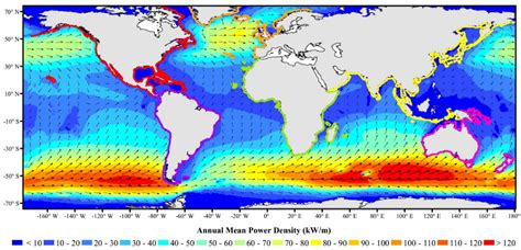 Tidal Power Map