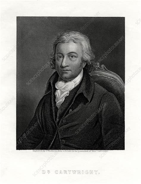 Edmund Cartwright, inventor of the power loom - Stock Image - C045/3313 - Science Photo Library