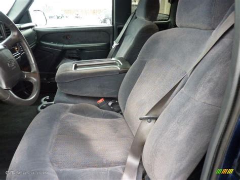 Graphite Interior 2001 Chevrolet Silverado 1500 LS Extended Cab 4x4 Photo #46579934 | GTCarLot.com