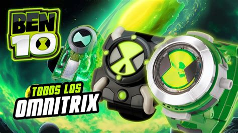 TODOS LOS OMNITRIX DE BEN 10 - YouTube