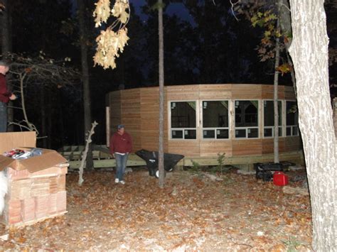 Initial Construction - Eureka Yurts and Cabins