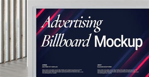 Advertising Billboard Mockup, Graphic Templates - Envato Elements