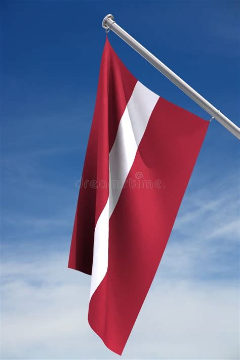 Latvian flag stock illustration. Illustration of path - 2758312