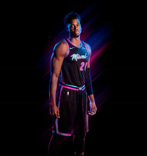 Miami Heat Uniforms Vice / Vice Uniform Josh Richardson (With images ...