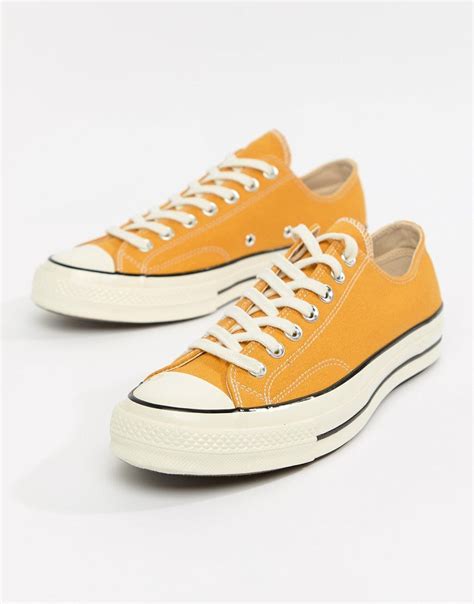 Converse + Converse Chuck Taylor All Star ’70 Ox Trainers In Yellow 162063C