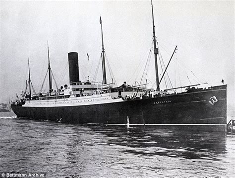 The moment Carpathia, the ship that found Titanic survivors, was found | Rms titanic, Titanic ...