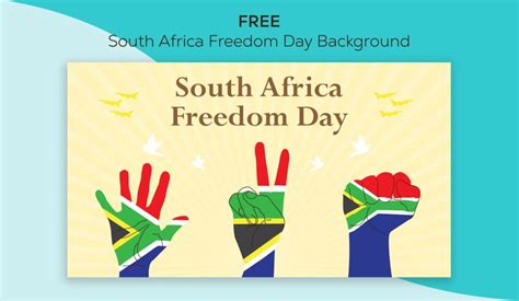 South Africa Freedom Day Background in Illustrator, PSD, JPEG, PNG, PDF, SVG, EPS - Download ...