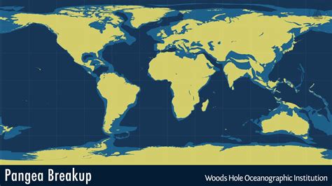 Pangea Breakup | Tectonic plates activities, Pangea, Breakup