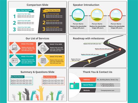 Canva Business Presentation Template - Full Set | Presentation Process