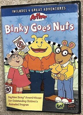 PBS Kids Arthur Binky Goes Nuts DVD Peanut Allergy, Brain, Kids Cartoon TV Show | eBay