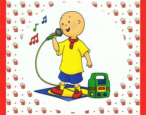 caillou sing a song picture, caillou sing a song wallpaper