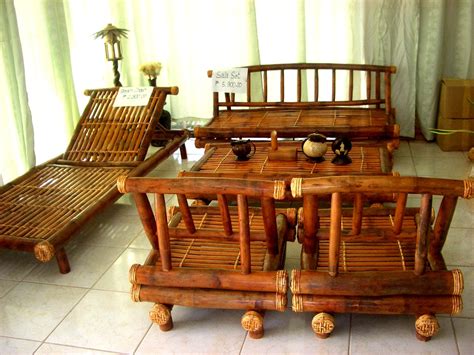 This bamboo furniture set was for sale in Gimeras, Philipp… | Flickr