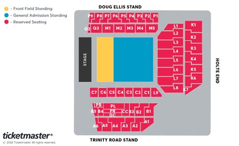 Bruce Springsteen and The E Street Band Seating Plans