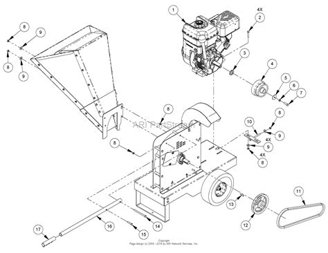 Dr Chipper Parts Diagram