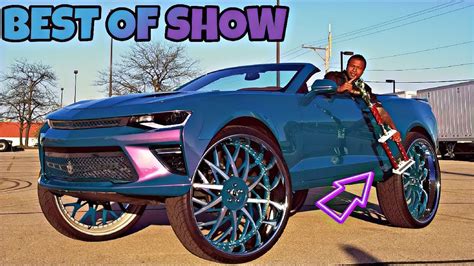 FIRST CARSHOW I TOOK BEST OF SHOW CAMARO ON 32S - YouTube