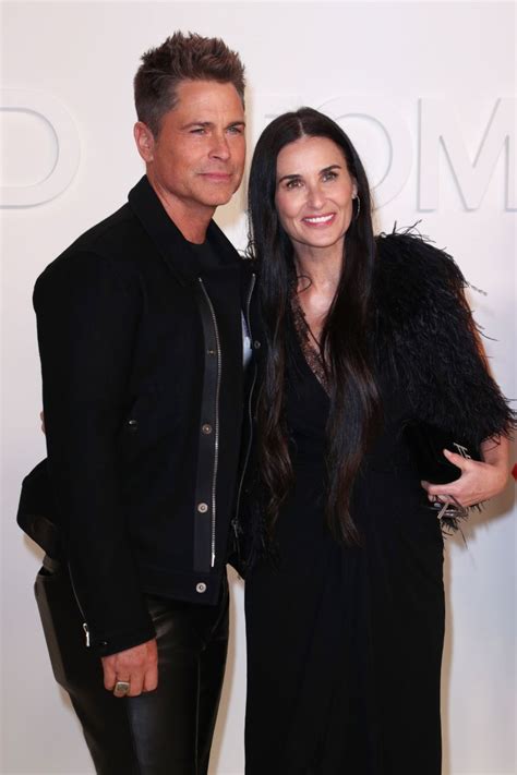 Rob Lowe Reunites With 'Longtime Pal' Demi Moore