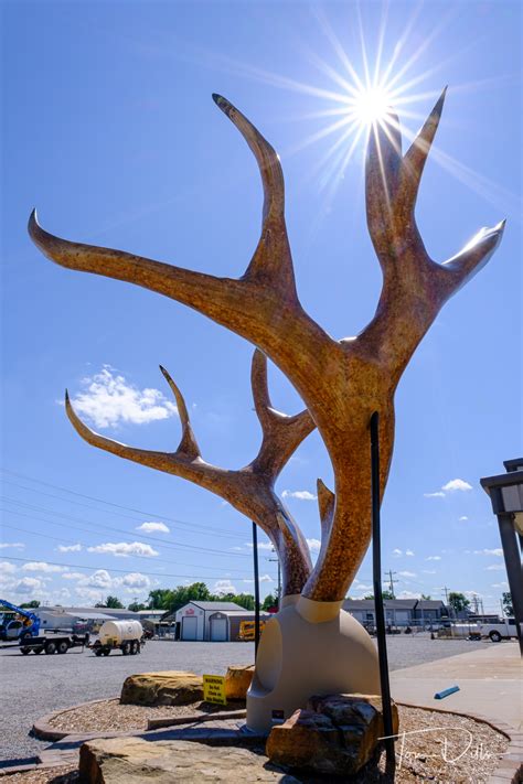 World’s Largest antlers in Casey, Illinois | Tom Dills Photography Blog