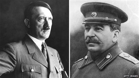 Joseph Stalin And Adolf Hitler