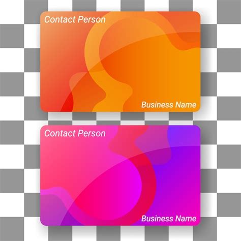 Premium Vector | Banking card template background wave exposure gradient