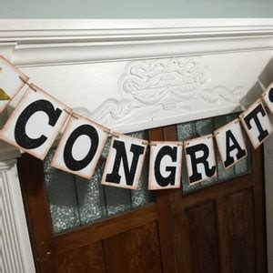 Congrats Banner Congratulations Banner Wedding Banner - Etsy