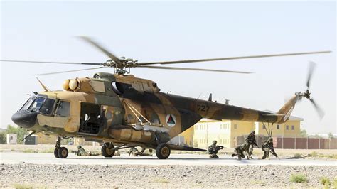 NATO refurbishes Afghan Mi-17 helicopters as transition to Black Hawk continues