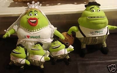 Mucinex Doll Family 5 Pieces Mr. Mucus and Family | #45247924