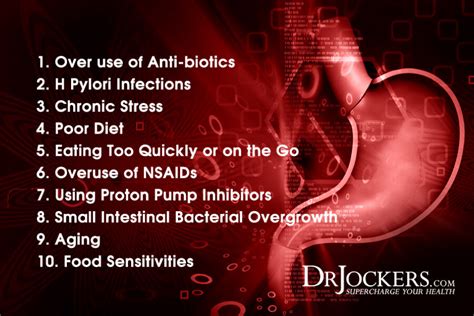 Causes and Symptoms of Low Stomach Acid - DrJockers.com