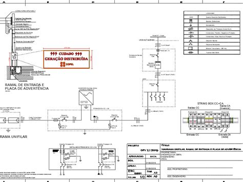 Solar power one line diagram in AutoCAD | CAD (903.09 KB) | Bibliocad