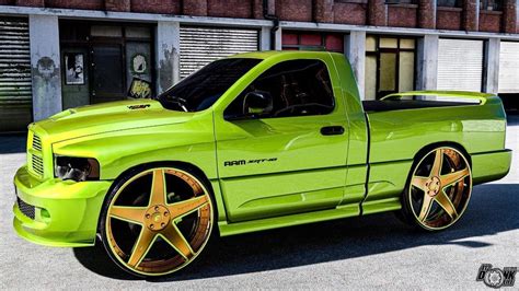 Viper Truck Gets Donked Down, Dodge Ram SRT-10 Imagined With Flashy Upgrades - autoevolution