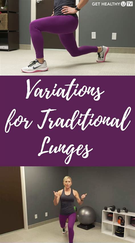 Lunge Variations to Keep Your Workout New & Exciting | Lunge variations, Lower body workout, Lunges