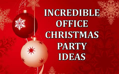 Best Staff Holiday Party Ideas - whiteabstractproduction