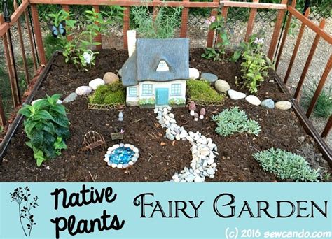 Sew Can Do: Easy Gardening: A Native Plants Fairy Garden