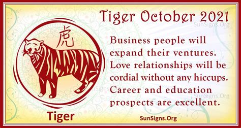 October 2021 Chinese Horoscope Predictions - SunSigns.Org