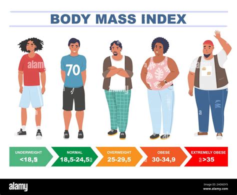 Man Body Mass Index Infographics For Male With Normal, 42% OFF