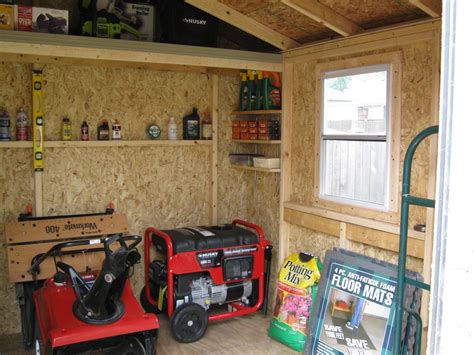 Custom Shed Interior 10x8 - Modern - Shed - Detroit - by Backyard ...