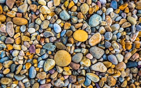 Download wallpapers colorful stones, close-up, colorful stone texture, pebbles backgrounds ...
