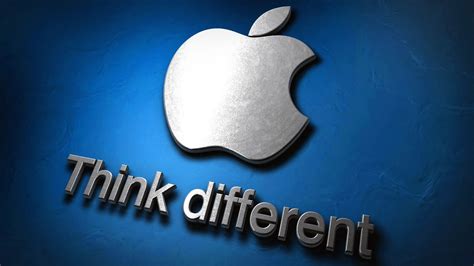 Think Different Apple 4k, HD Wallpaper | Rare Gallery