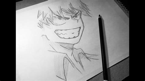 How To Draw Bakugo - step by step (Tutorial) - Boku No Hero Academia - YouTube