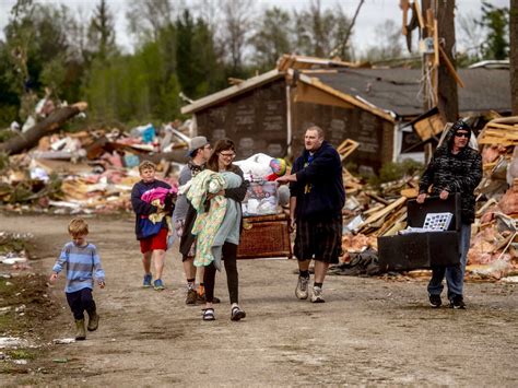 Gaylord, Mich., tornado leaves 2 dead : NPR