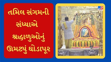 Gir Somnath : સોમનાથ મંદિર ખાતે તમિલ સંગમની સંધ્યાએ શ્રદ્ધાળુઓનું ...